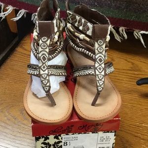 Naughty monkey Foo sag gladiator sandals